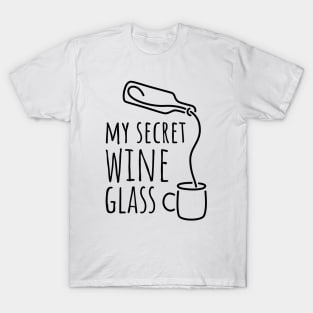 My Secret Wine Glass T-Shirt